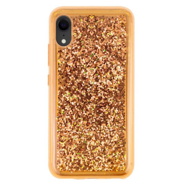 

Переливающийся чехол Sparkle с блестками для Apple iPhone XR (6.1") (Золотой)