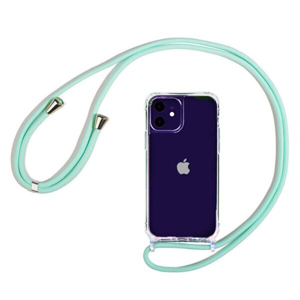 

Чехол Crossbody Case на шнурке для Apple iPhone 11 (6.1") (Бирюзовый)