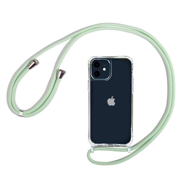 

Чехол Crossbody Case на шнурке для Apple iPhone 11 (6.1") (Мятный)