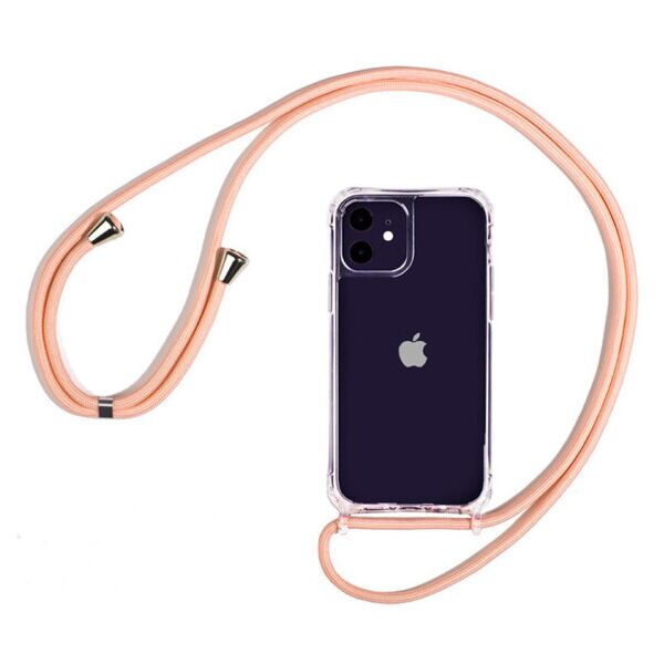 

Чехол Crossbody Case на шнурке для Apple iPhone 11 (6.1") (LightSalmon)