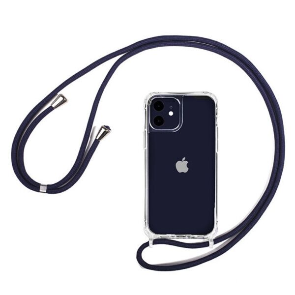 

Чехол Crossbody Case на шнурке для Apple iPhone 11 (6.1") (Синий)
