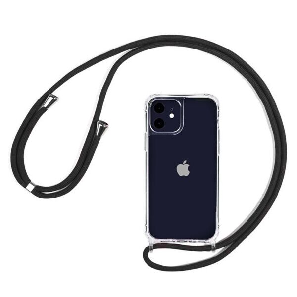 

Чехол Crossbody Case на шнурке для Apple iPhone 11 (6.1") (Черный)