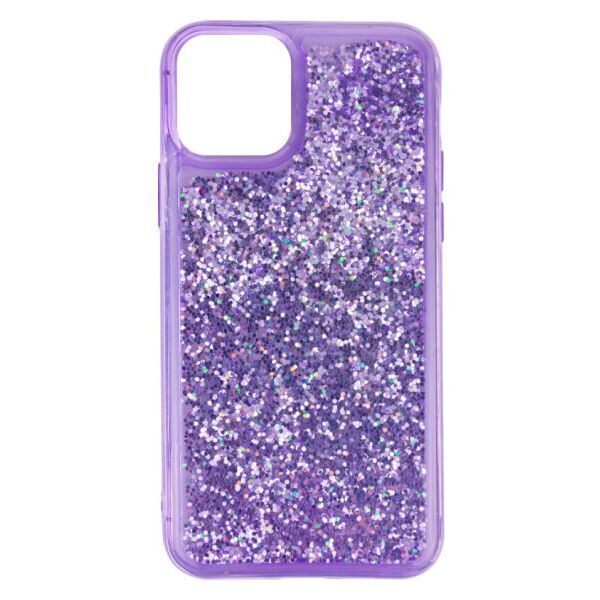 

Переливающийся чехол Sparkle с блестками для Apple iPhone 12 Pro / 12 (6.1") (Фиолетовый)