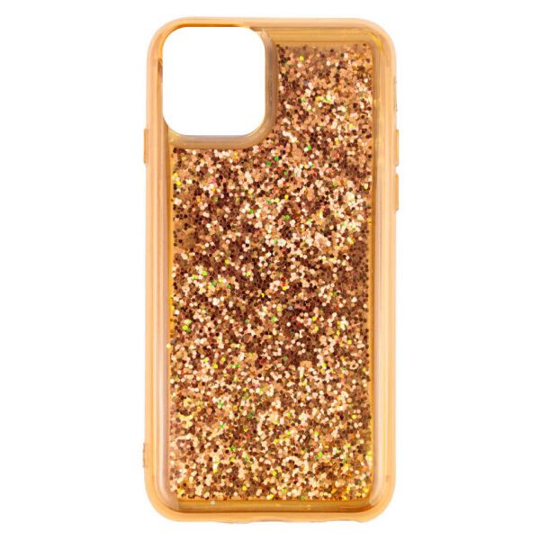 

Переливающийся чехол Sparkle с блестками для Apple iPhone 11 (6.1") (Золотой)