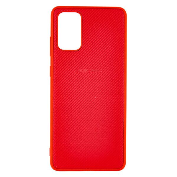 

Противоударный чехол Fiber Logo для Samsung Galaxy S20+ (Красный)