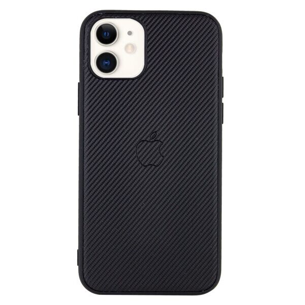 

Противоударный чехол Fiber Logo для Apple iPhone 11 (6.1") (Черный)