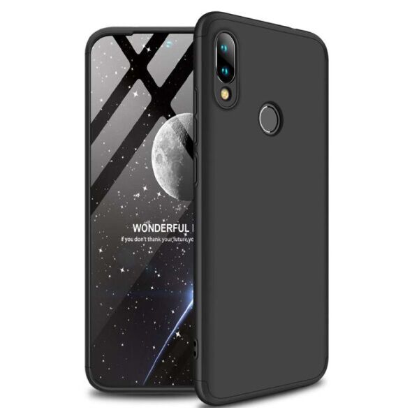 

Пластиковая накладка GKK LikGus 360 градусов (opp) для Xiaomi Redmi Note 7 / Note 7 Pro / Note 7s (Черный)