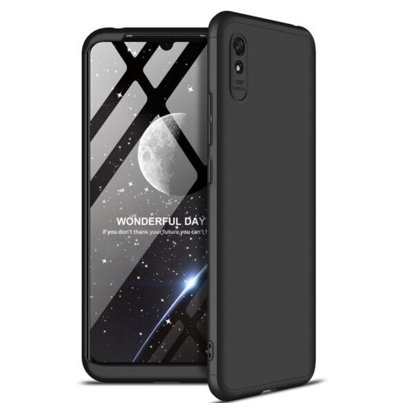 

Пластиковая накладка GKK LikGus 360 градусов (opp) для Xiaomi Redmi 9A (Черный)