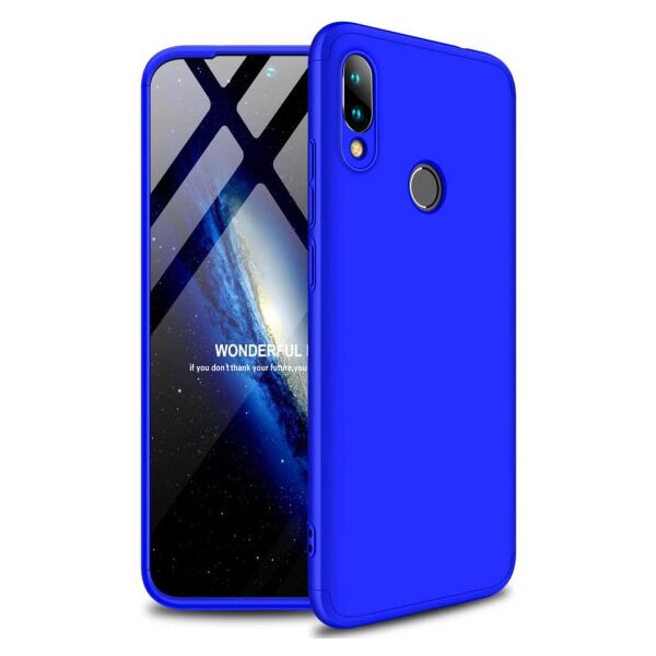 

Пластиковая накладка GKK LikGus 360 градусов (opp) для Xiaomi Redmi 7 (Синий)