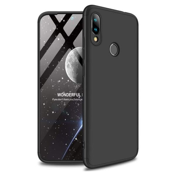 

Пластиковая накладка GKK LikGus 360 градусов (opp) для Xiaomi Redmi 7 (Черный)