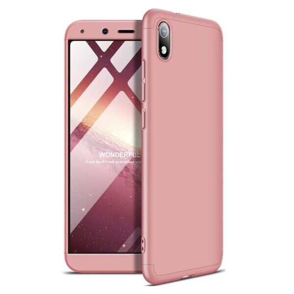 

Пластиковая накладка GKK LikGus 360 градусов (opp) для Xiaomi Redmi 7A (Розовый)