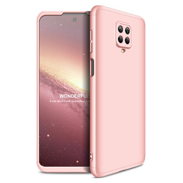 

Пластиковая накладка GKK LikGus 360 градусов (opp) для Xiaomi Redmi Note 9s/Note 9 Pro/9 Pro Max (Розовый)