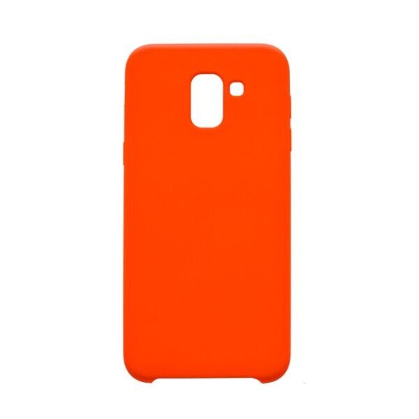 

Чехол Original Silicone Case Series для Samsung Galaxy J6 2018 (OrangeRed)