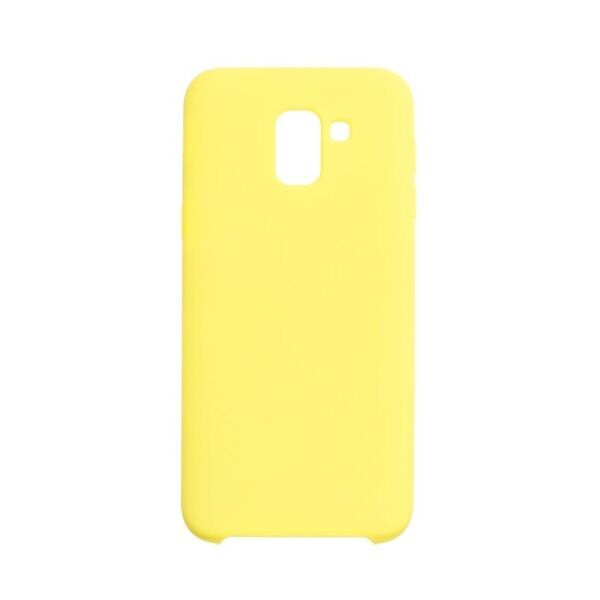 

Чехол Original Silicone Case Series для Samsung Galaxy J6 2018 (Желтый)