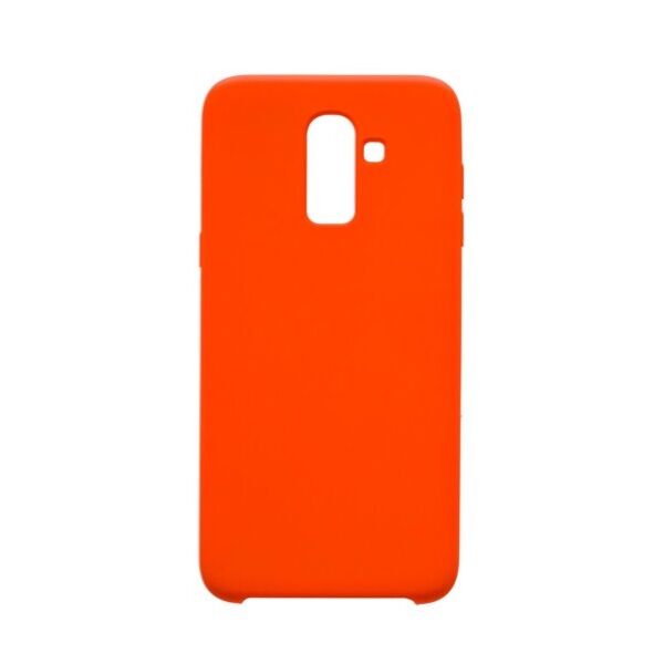

Чехол Original Silicone Case Series для Samsung Galaxy J8 2018 (OrangeRed)