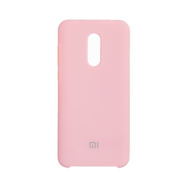 

Чехол Original Silicone Case Series для Xiaomi Redmi 5 Plus (Розовый)