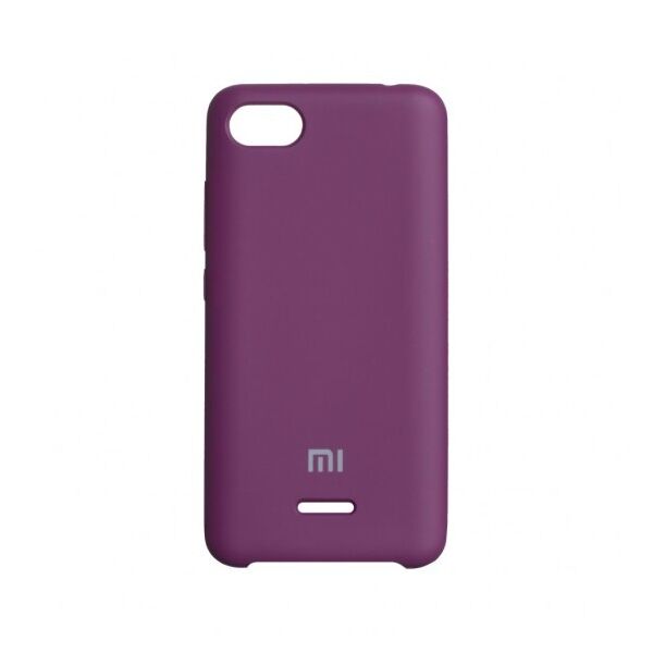 

Чехол Original Silicone Case Series для Xiaomi Redmi 6A (Пурпурный)