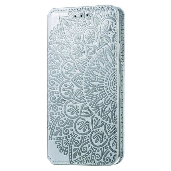 

Кожаный чехол книжка GETMAN Mandala (PU) для Xiaomi Redmi Note 9 / Redmi 10X (Серый)