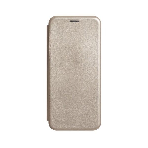 

Кожаный чехол-книжка для Samsung Galaxy A30s / A50 (Золотой)