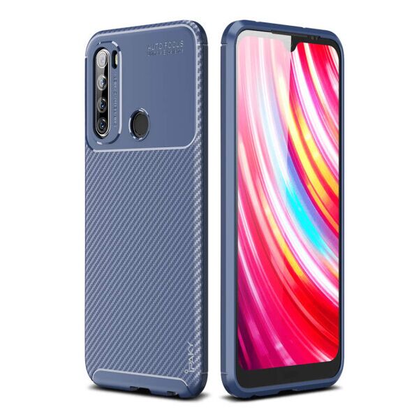

Противоударный чехол iPaky Kaisy Series для Xiaomi Redmi Note 8T (MidnightBlue)