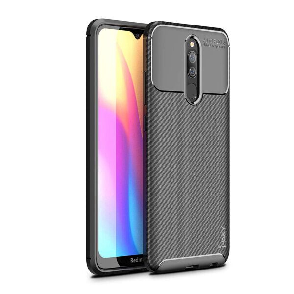 

Противоударный чехол iPaky Kaisy Series для Xiaomi Redmi 8 / 8a (Черный)
