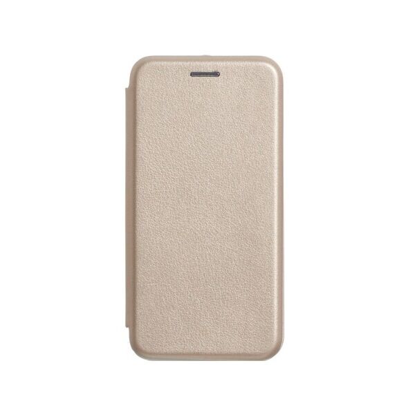 

Кожаный чехол-книжка для Meizu 15 (Золотой)