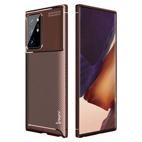 

Противоударный чехол iPaky Kaisy Series для Samsung Galaxy Note 20 Ultra (Коричневый)