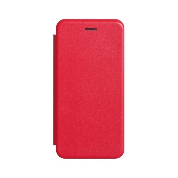 

Кожаный чехол-книжка для Huawei Y7 2019 (Красный)