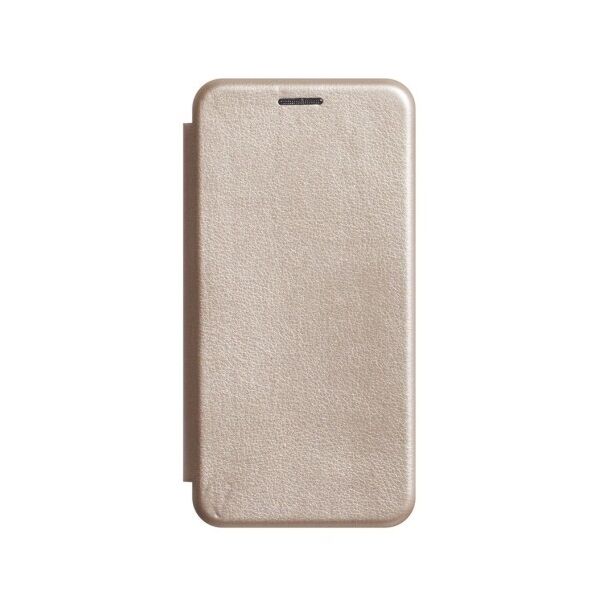 

Кожаный чехол-книжка для Xiaomi Redmi Go (Золотой)