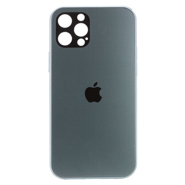 

Стеклянный чехол Glossy c защитой камеры для Apple iPhone 12 Pro (6.1") (Зеленый)