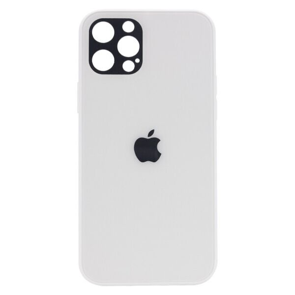 

Стеклянный чехол Glossy c защитой камеры для Apple iPhone 12 Pro (6.1") (Белый)