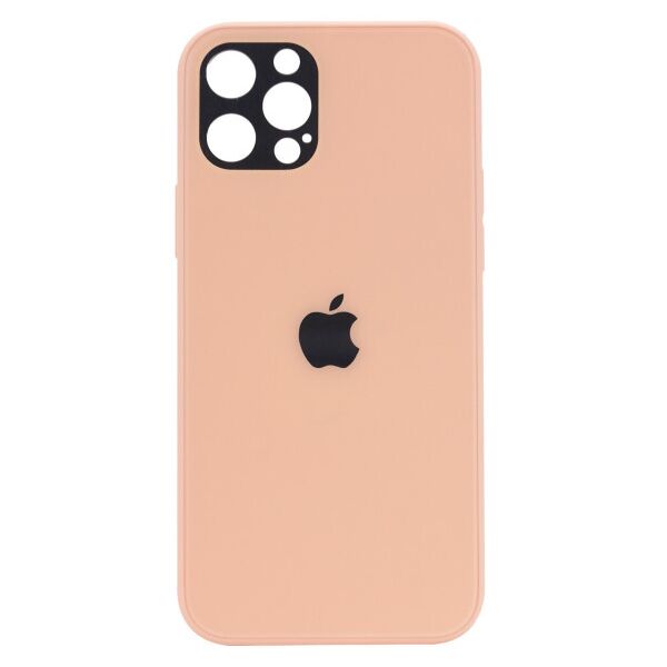

Стеклянный чехол Glossy c защитой камеры для Apple iPhone 12 Pro (6.1") (Розовый)