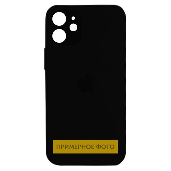 

Стеклянный чехол Glossy c защитой камеры для Apple iPhone 12 Pro (6.1") (Черный)