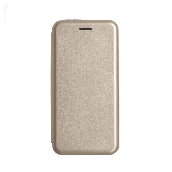 

Кожаный чехол-книжка для Meizu M6s (Золотой)
