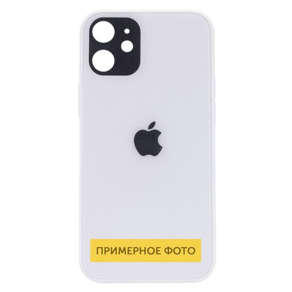 

Стеклянный чехол Glossy c защитой камеры для Apple iPhone XR (6.1") (Белый)