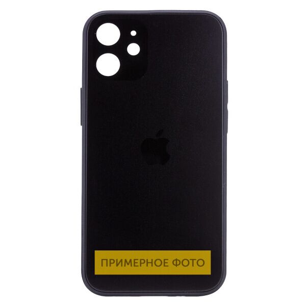 

Стеклянный чехол Glossy c защитой камеры для Apple iPhone X / XS (5.8") (Черный)