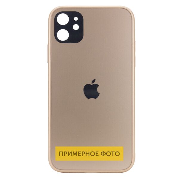 

Стеклянный чехол Glossy c защитой камеры для Apple iPhone 7 plus / 8 plus (5.5") (Золотой)
