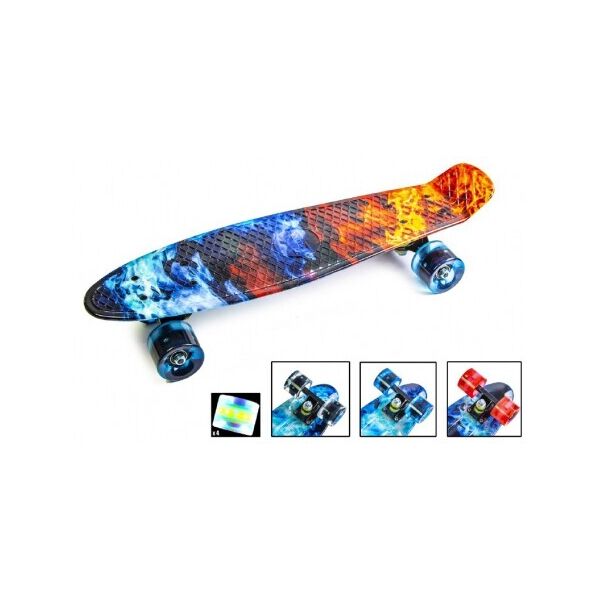 

Пенни борд Penny Board Огонь и лед Светящиеся колеса (1507802626)