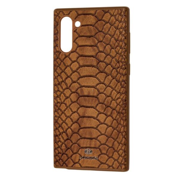 

Кожаная накладка VORSON Snake series для Samsung Galaxy Note 10 (Sienna)