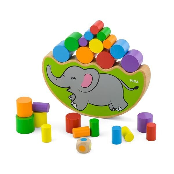 

Деревянная игра-баланс Viga Toys Слоненок (50390)