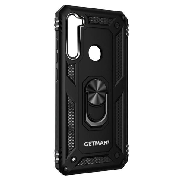 

Противоударный чехол GETMAN Serge Ring for Magnet для Samsung Galaxy A21 (Черный)