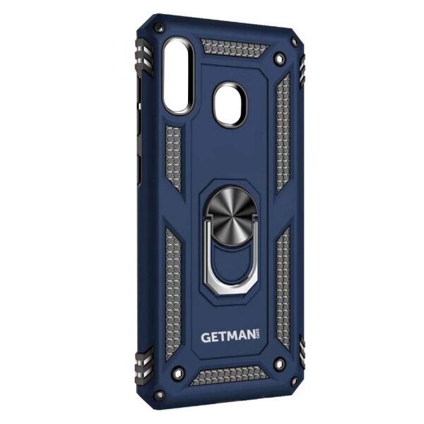 

Противоударный чехол GETMAN Serge Ring for Magnet для Samsung Galaxy A11 / M11 (DarkBlue)