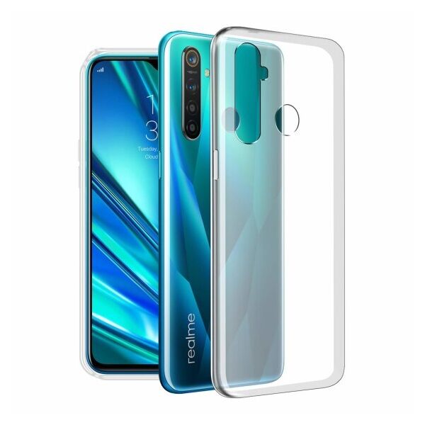 

TPU чехол Epic Transparent 1,0mm для Realme 5 Pro (Прозрачный)