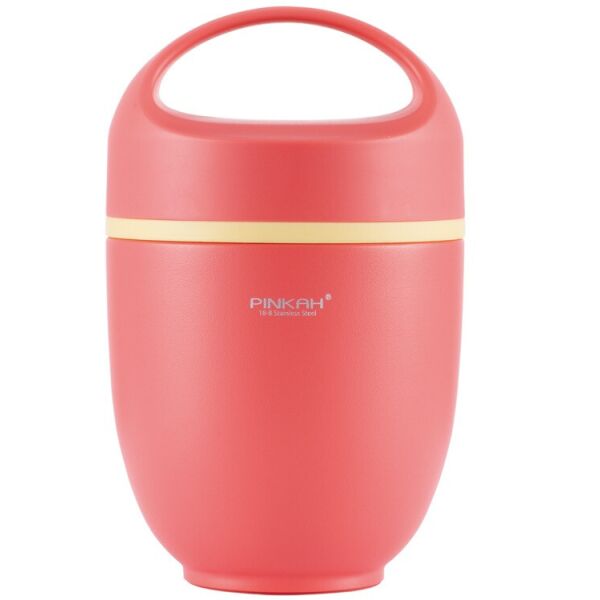 

Термос пищевой Pinkah PJ-3333-L 820 мл, розовый