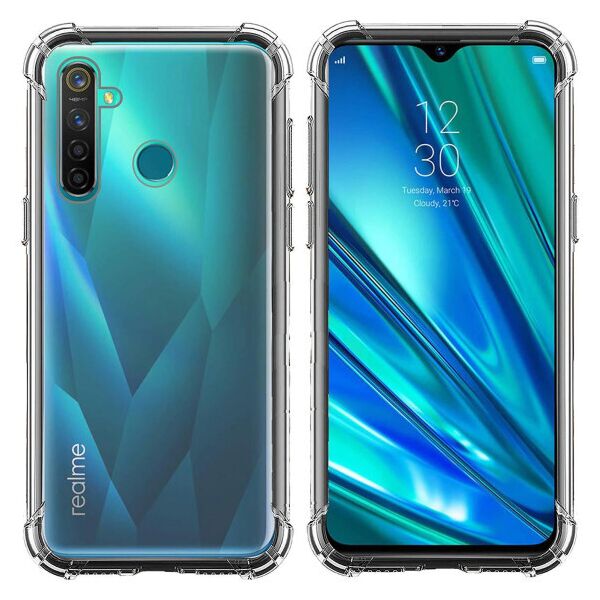 

TPU чехол Epic Ease с усиленными углами для Realme 5 Pro (Прозрачный)