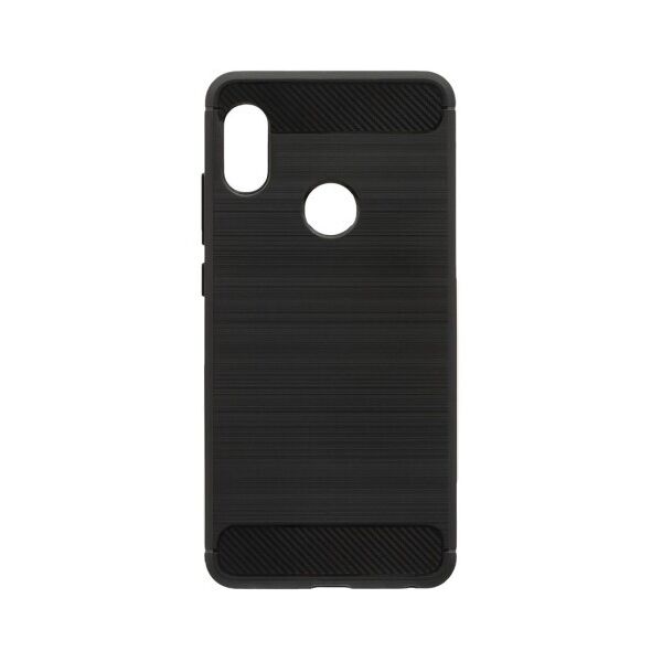 

Силиконовый противоударный чехол Polished Carbon для Xiaomi Redmi Note 5 / Pro (Черный)