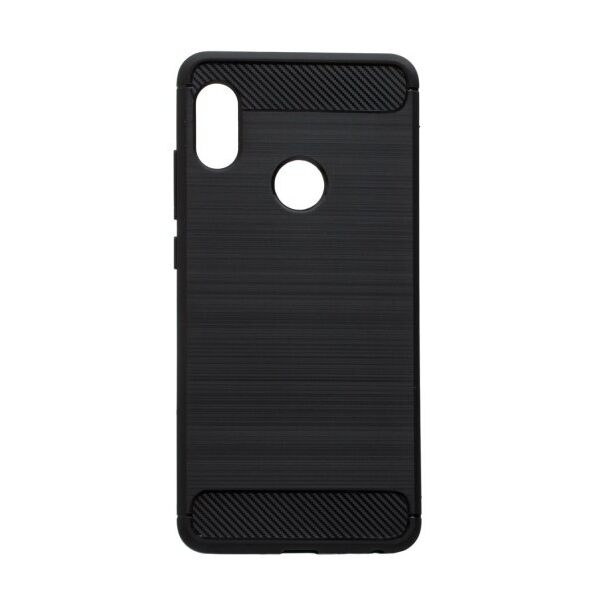 

Силиконовый противоударный чехол Polished Carbon для Xiaomi S2 (Черный)