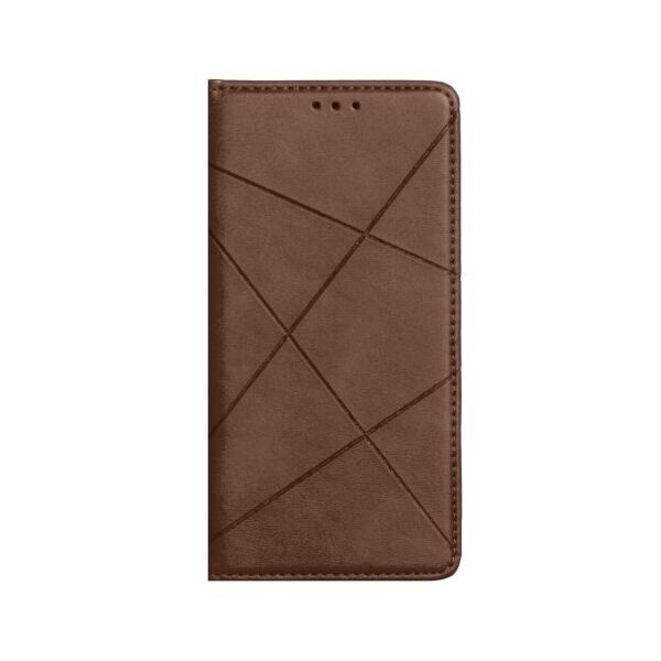 

Кожаный чехол-книжка Business Series для Huawei Y6P (Коричневый)