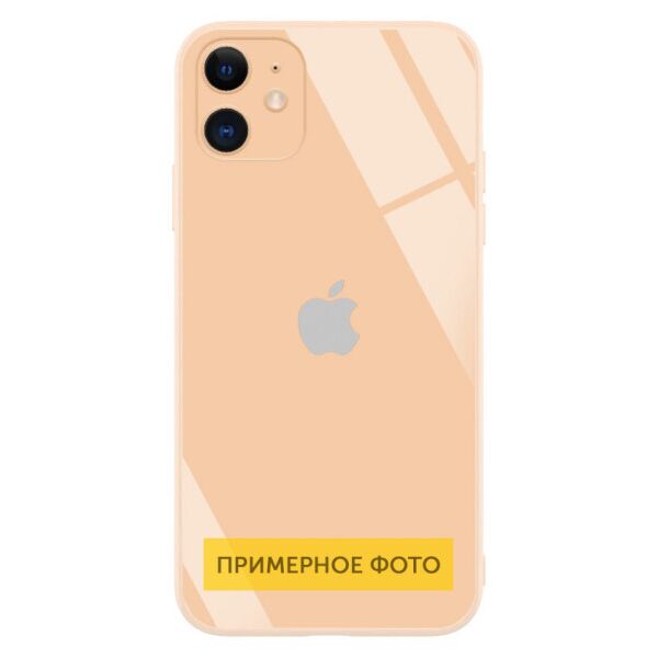 

TPU+Glass чехол GLOSSY Logo (opp) для Apple iPhone X / XS (5.8") (PeachPuff)