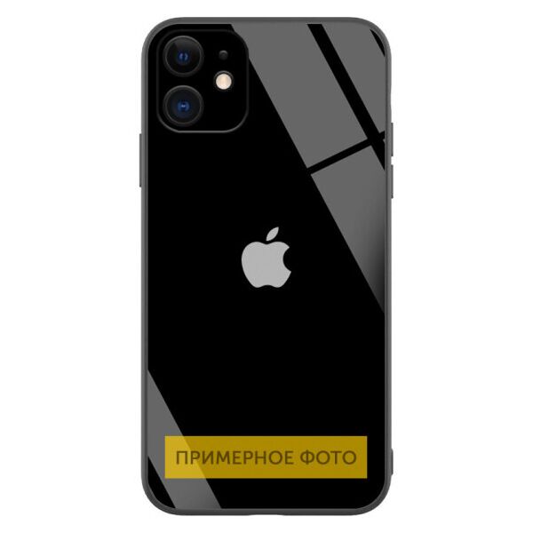 

TPU+Glass чехол GLOSSY Logo (opp) для Apple iPhone 7 plus / 8 plus (5.5") (Черный)